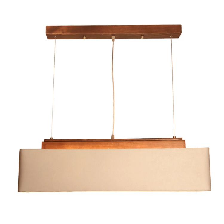 خرید آنلاین لوستر مدرن چوبی
